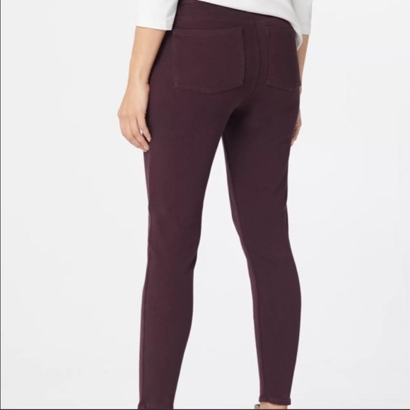 Spanx Jean-ish Ankle Leggings in Brandywine - Picture 2 of 10